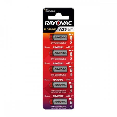 Pilha Rayovac Alc Alarme 12V C/05 Imagem de Pilha Rayovac Alc Alarme 12V C/05
