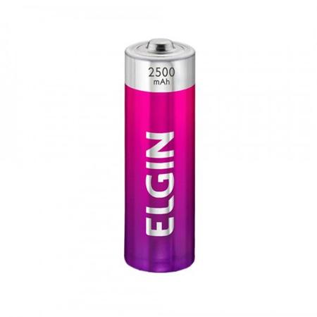 Imagem de Pilha Recarregável Elgin AA 2500 mAh - 4 Unidades