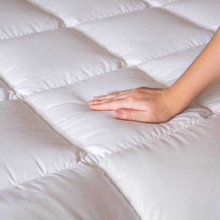 Pillow Top Adapt Sleep Perfect King Branca - SANTISTA - Magicolor