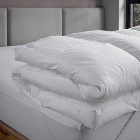 Imagem de Pillow Top Casal Buddemeyer Intense 100% Algodão Branco