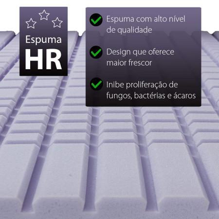 Imagem de Pillow Top Casal De Espuma Especial Premium Soft HR Ortopédico - BF Colchões