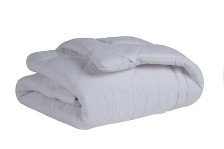 Imagem de Pillow top colchão de casal padrão anti-alergico 100% algodão percal 200 fios
