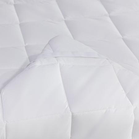 Imagem de Pillow Top Para Colchão Casal King Size Micropercal 400 Fios Protege e Reveste