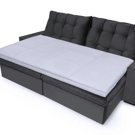 Imagem de Pillow Top para Sofá Retrátil e Reclinável de Fibras Macias Futon Almofada  200x100cm - BF Colchões