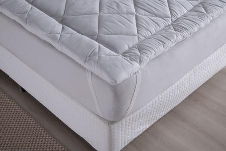 Imagem de Pillow top protege e reveste o colchão 1,88 x 1,28 metros 100% algodão 800g gramatura