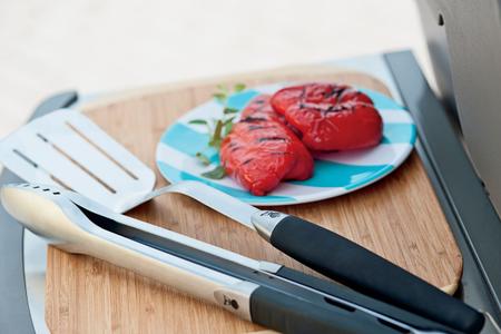 Imagem de Pinca e espatula churrasco inox - 2pc weber