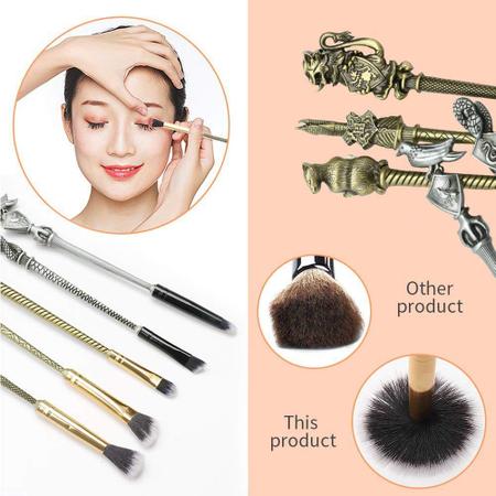 Pincéis de maquiagem Potter, 5sets Pincéis de maquiagem misturando lápis pincel labial ferramentas de beleza (5sets) - Beautful life makeup Imagem de Pincéis de maquiagem Potter, 5sets Pincéis de maquiagem misturando lápis pincel labial ferramentas de beleza (5sets)