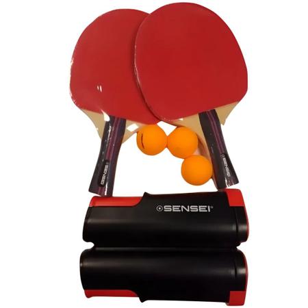 Kit 2 Raquete Tenis De Mesa Ping Pong Profissional + Brinde