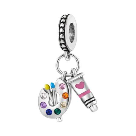 Imagem de Pingente de Prata 925 Esterlina com Design de Camaleão - Charme para Pulseira Pandora