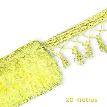 Imagem de Pingente De Seda Tassel - Fita- Amarelo - Nº: 107 C/20M- Nybc