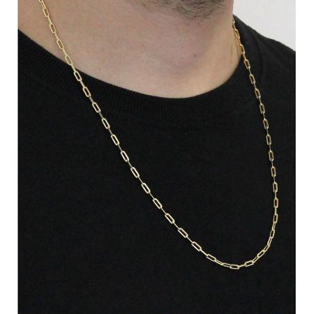 Pingente São Rafael Com Corrente Folheada A Ouro 18K - Tudo Joias Imagem de Pingente São Rafael Com Corrente Folheada A Ouro 18K