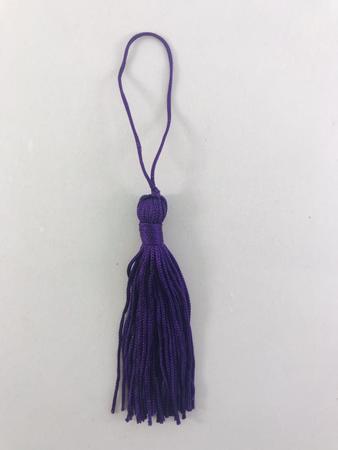 Imagem de Pingente tassel de seda c/12un - Roxo - MM Biju