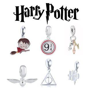 Imagem de Pingentes Berloques Harry Potter HP Prata 925 Legitima