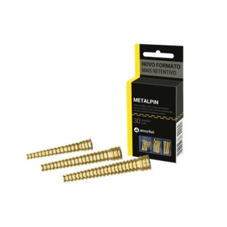 Pino Metálico Provisório Metalpin - Angelus Imagem de Pino Metálico Provisório Metalpin - Angelus