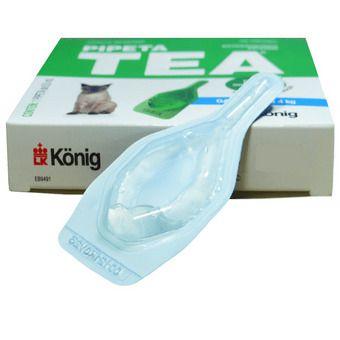 Imagem de Pipeta Tea 0,5 Ml Antiparasitário Contra Pulgas Para Gatos De Até 4 Kg - König