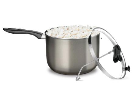 Pipoqueira Antiaderente N22 Cm 4,8l Grafite Mta Imagem de Pipoqueira Antiaderente N22 Cm 4,8l Grafite Mta