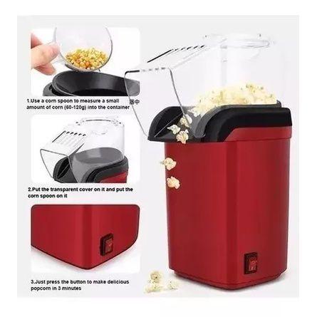 Imagem de Pipoqueira Elétrica Derrete Manteiga Popcorn Sem Oleo 110v Maquina de Fazer Pipoca