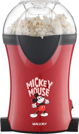 Imagem de Pipoqueira Mickey Mouse Elétrica Vermelha 1200W Mallory 220V