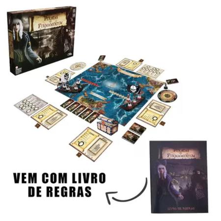 Kit 2 Jogos De Tabuleiro Vamphiros E Piratas Firmamentum - Pais e filhos -  Jogos de Tabuleiro - Magazine Luiza