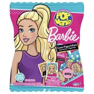 Imagem de Pirulito Barbie Pop Mania Famboesa 600g - 2 Pacotes