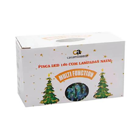 Imagem de Pisca Pisca Natal Led Azul 100 lâmpadas 127V - Casambiente