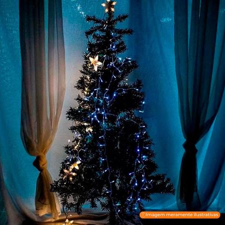 Imagem de Pisca Pisca Natal Led Azul 100 lâmpadas 127V - Casambiente