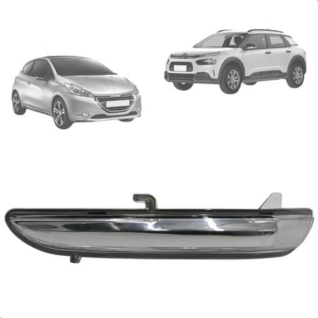 Imagem de Pisca Retrovisor Peugeot 2008 208 Citroen C4 Cactus Lado Esquerdo Motorista