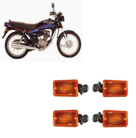 Pisca Seta Honda Today 125 De 1989 Até 1994 4 Peças Motos - Valflex Imagem de Pisca Seta Honda Today 125 De 1989 Até 1994 4 Peças Motos
