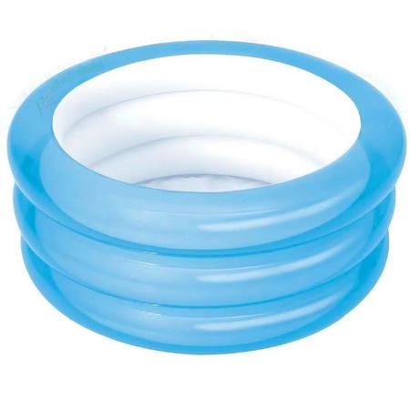 Imagem de Piscina Banheira Circulo Redonda 80l Resistente Mor Azul 