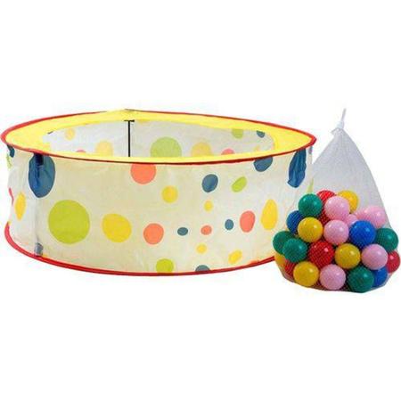 Brinquedo Infantil Pacote Bolinhas Coloridas Para Piscina De Bolinha / 50  Unidades : : Brinquedos e Jogos