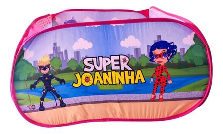 Imagem de Piscina De Bolinhas Infantil Com 40 Bolinhas Super Joaninha