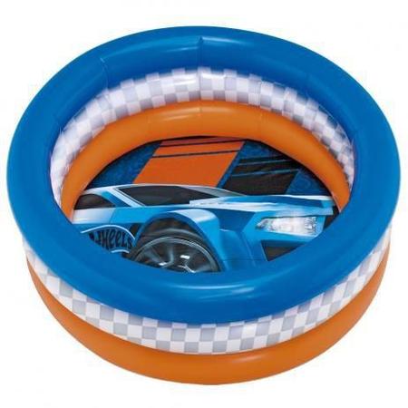 Imagem de Piscina Infantil Inflável Carro Hotwheels 68L 8096-0 Fun