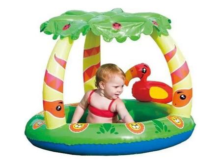 Piscina infantil inflavel coberta Amigo da Selva 26 Lt - Belfix Imagem de Piscina infantil inflavel coberta Amigo da Selva 26 Lt - Belfix