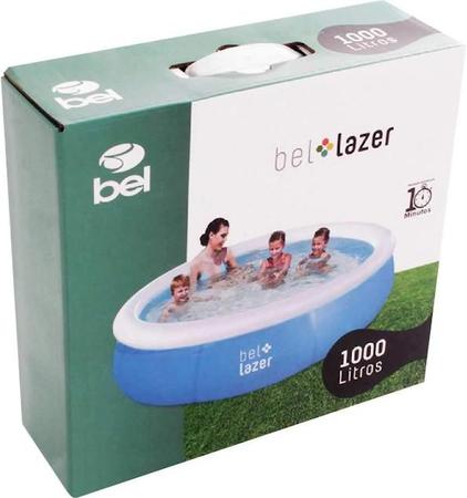 Imagem de Piscina Inflável 1000 Litros Pvc Bel Lazer