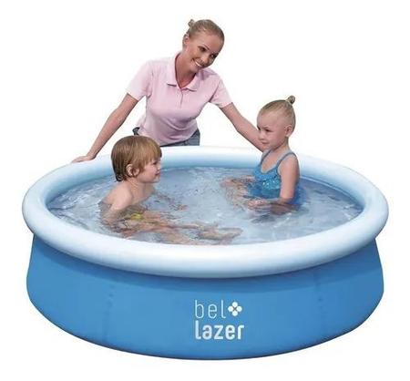 Imagem de Piscina Inflável Infantil Bel Lazer 500 Litros 50033 - Belfix