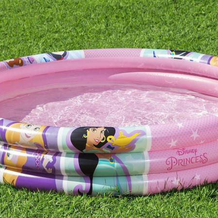 Imagem de Piscina Inflável Infantil Princesas Disney Bestway 140L