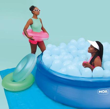 Imagem de Piscina Inflável Mor 2400L Redonda - Splash Fun com Bomba de Ar Manual