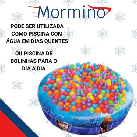 Imagem de Piscina Inflável Redonda Frozen 37 L Com Bomba De Inflar