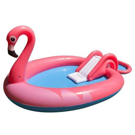 Imagem de Piscina Playground infantil Flamingo Inflável Divertido Jilong