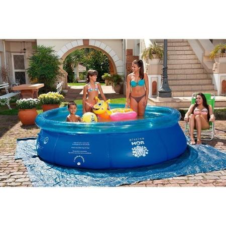 Imagem de Piscina Redonda 4.600 Litros Inflável Splash Fun Mor