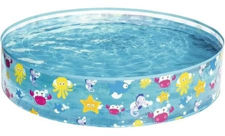 Imagem de Piscina Semi Rígida Circular Fundo do Mar 277 L -  Bestway BST-090