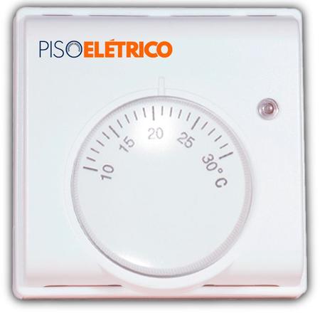 Imagem de Piso Elétrico 2,5m² + termostato Analógico - Piso Aquecido