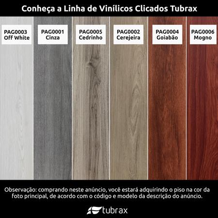 Imagem de Piso Vinílico Clicado Régua Amadeirado por M² Cor Cerejeira - Tubrax 