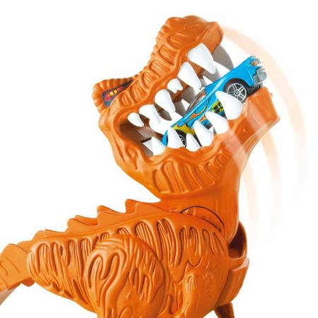 Pista de Ataque do T-Rex Hot Wheels Mattel - X4280 - Pistas de Brinquedo -  Magazine Luiza