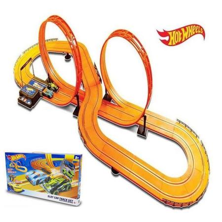 Pista Autorama Hot Wheels Slot Car Track Set Deluxe 2 Carros 632