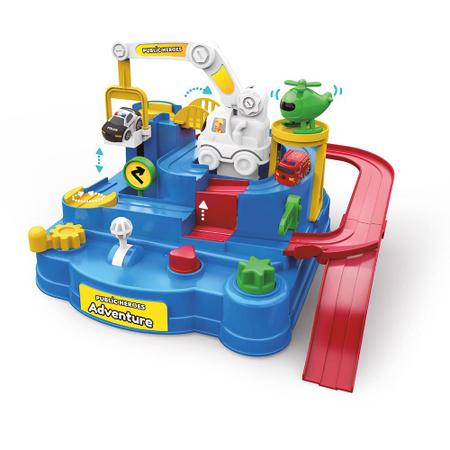 Imagem de Pista Car Adventure Playset Com 2 Veículos Shiny Toys