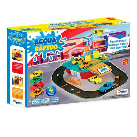 PISTA INFANTIL CARRINHO ESTACIONAMENTO POSTO GASOLINA HOT WHELLS
