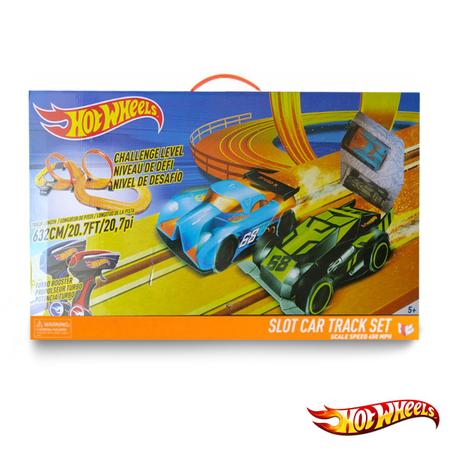 Pista de Corrida Hot Wheels 632cm com 2 Carrinhos - Multikids