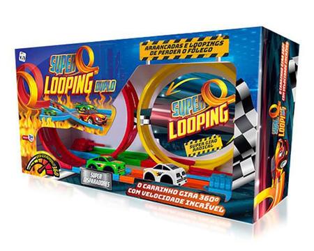 Imagem de Pista Carrinhos Super Looping Alta Velocidade 785 Picau Pau