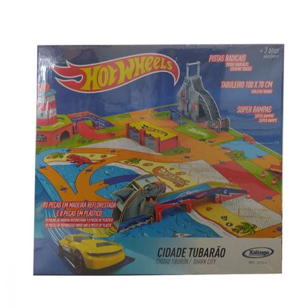 Pista Cidade Hot Wheels Tubarão - Xalingo 23154